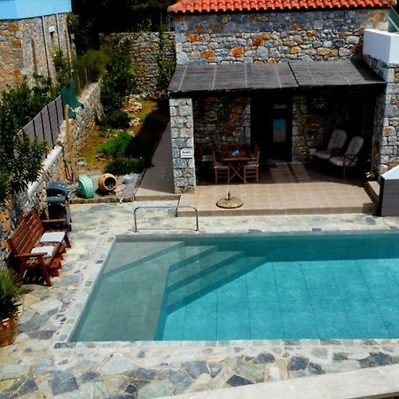 Villa Mavri Ruhige Private Pool Villa, Meerblick Agia Paraskevi  Екстериор снимка