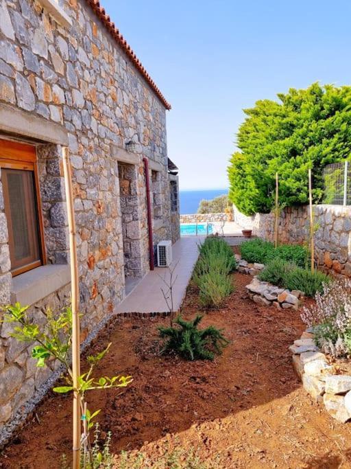 Villa Mavri Ruhige Private Pool Villa, Meerblick Agia Paraskevi  Екстериор снимка