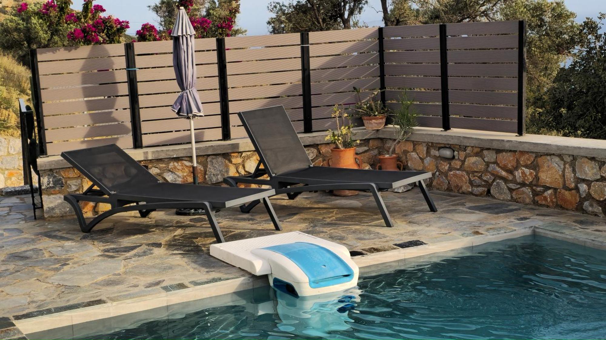 Villa Mavri Ruhige Private Pool Villa, Meerblick Agia Paraskevi  Екстериор снимка